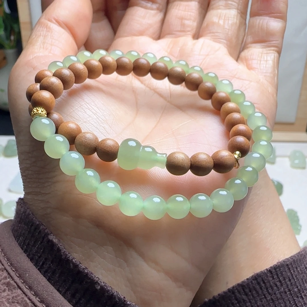 和田玉未镶嵌手串