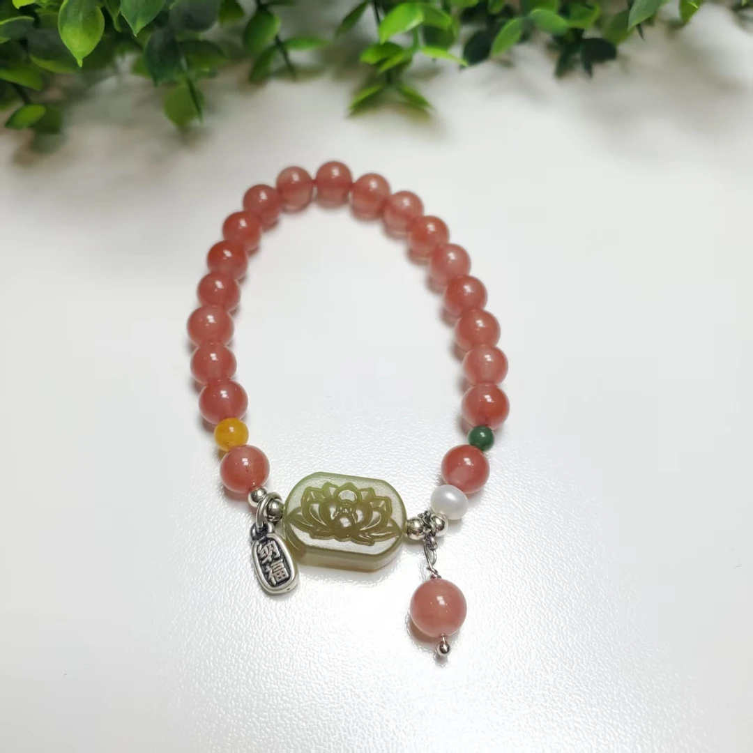 S556【赵小姐】百搭款南红单圈手链