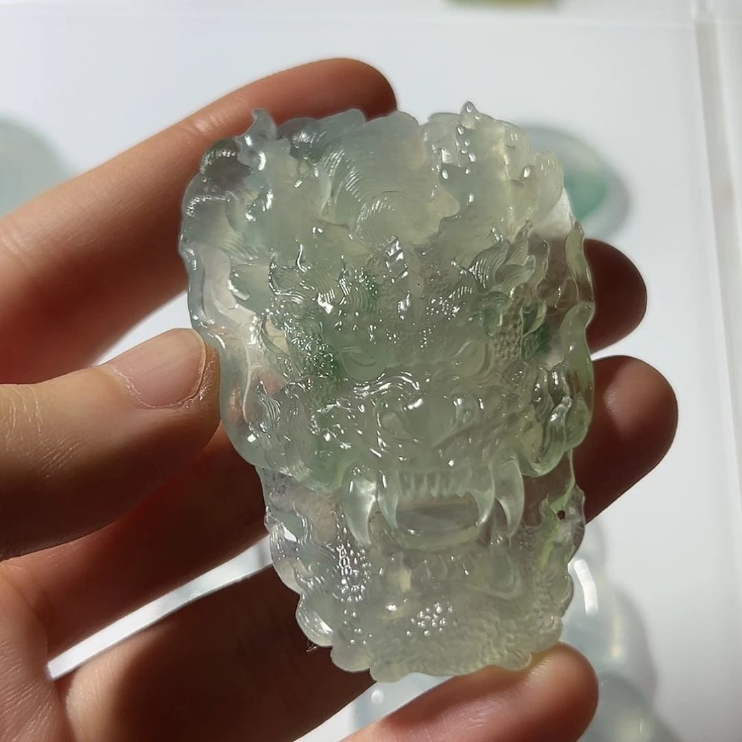 未镶嵌定制翡翠挂件