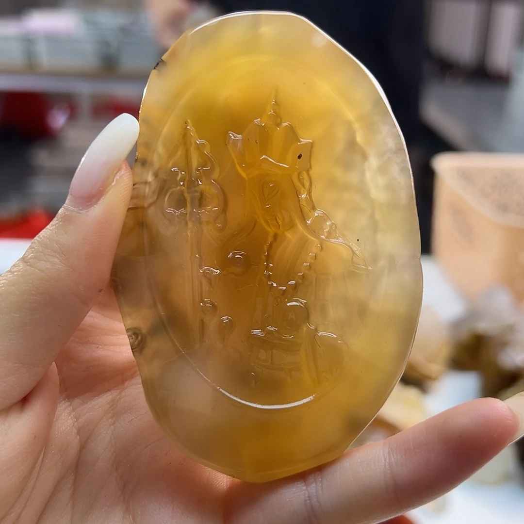 玛瑙/玉髓未镶嵌吊坠(不含链)