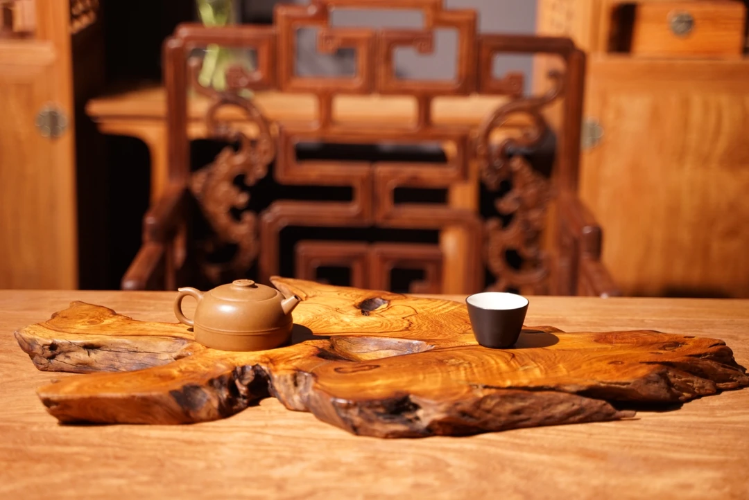 国标红木缅甸酸枝随形茶盘功夫泡茶杯具家用办公室茶台拖