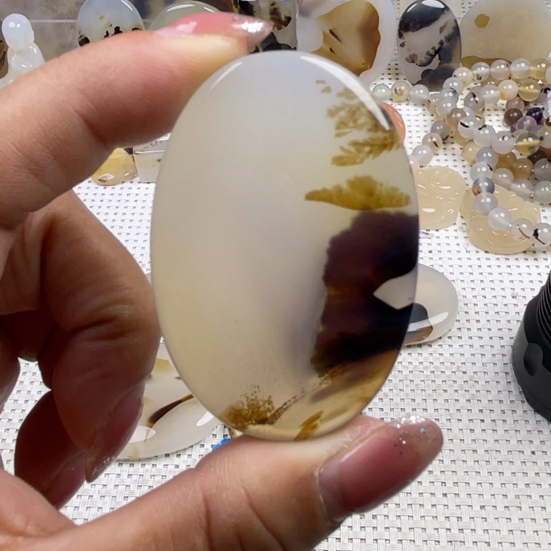 玛瑙/玉髓未镶嵌颈饰