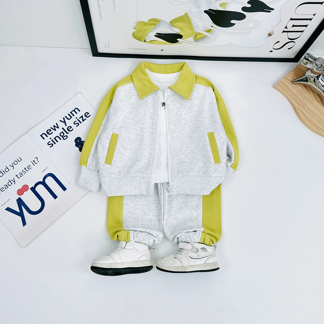 男童套装2025新款春装儿童春秋季两件套洋气 HZ25270悠悠童话童装