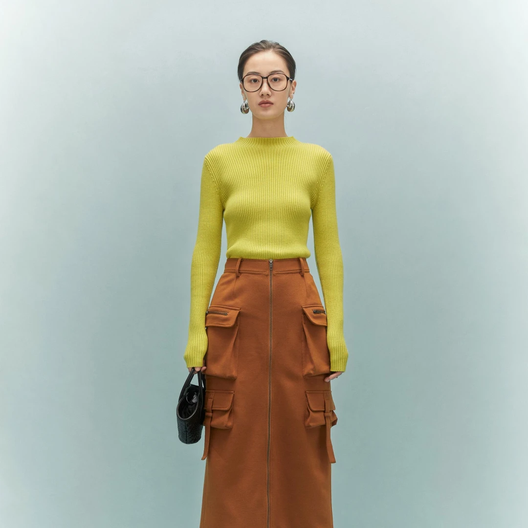 【达人专享】ZHUCHONGYUN简约针织衫