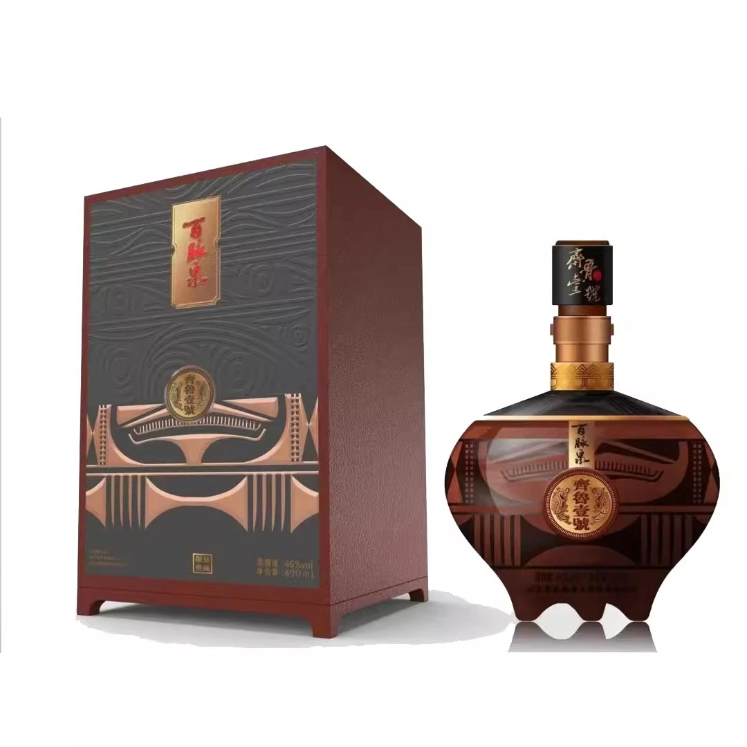 君旭百脉泉高端齐鲁壹号 46度兼香白酒 单瓶送礼商务46度46度490