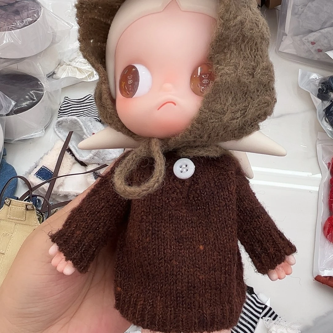 加长版针织羊绒毛衣