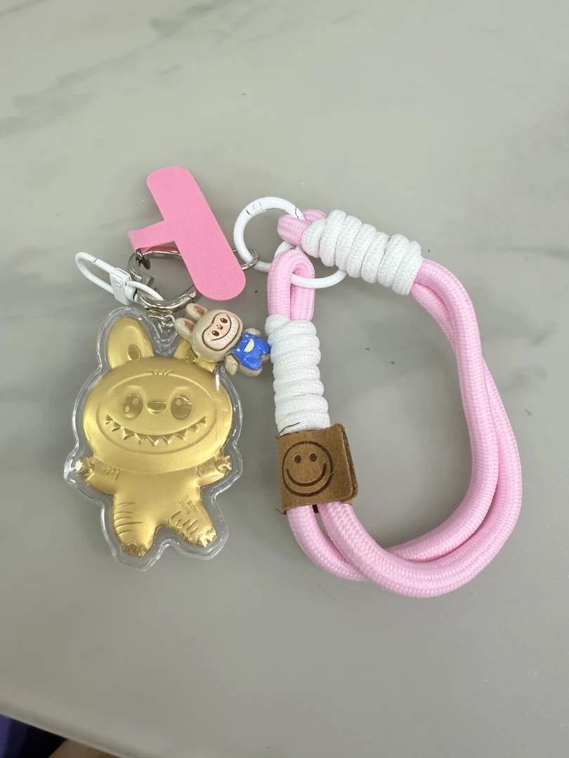 时尚好看的拉布布钥匙扣手机链包包挂饰车挂送礼物