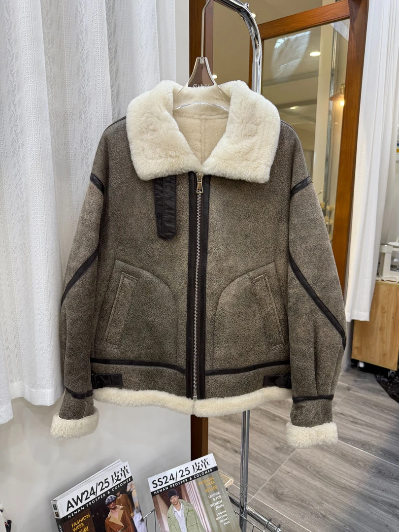 孤品样衣，断码高端皮毛一体(BBBB）