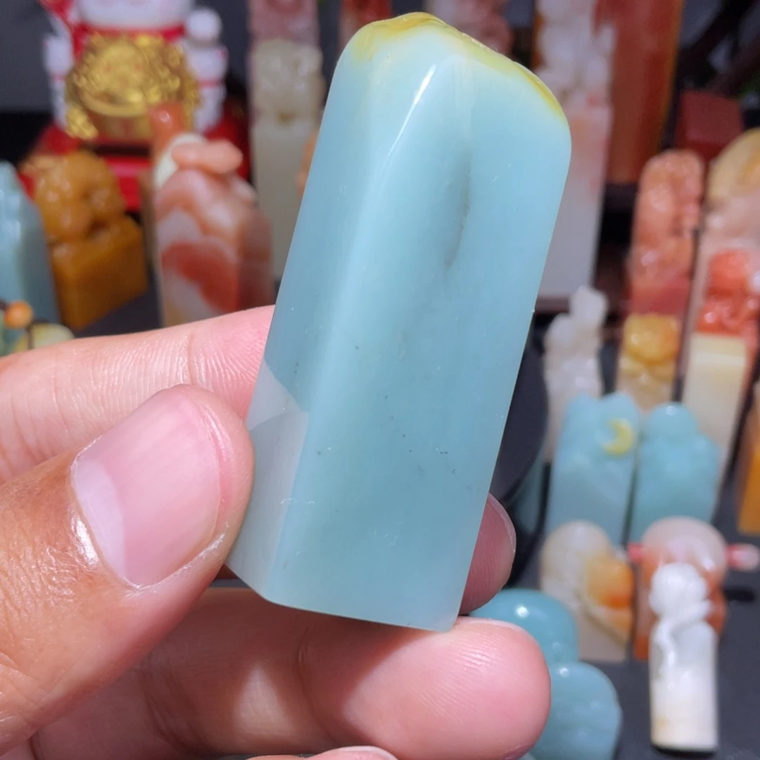 老挝石印石天青石