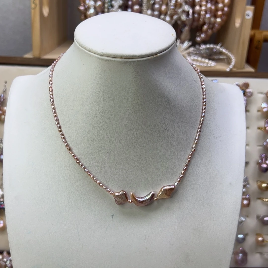 手绳合金淡水珍珠