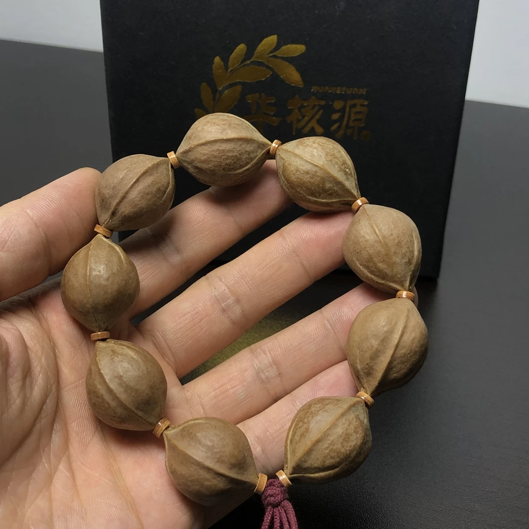 华核源铁核梅林铁核2.1尺寸原生态铁核素串一手货源