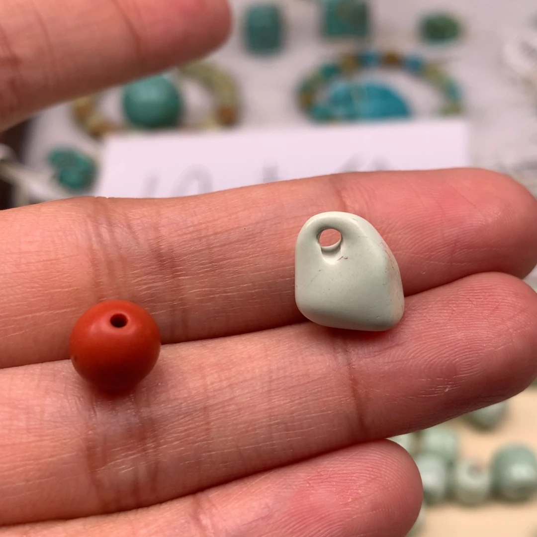 玛瑙/玉髓未镶嵌扣子一颗