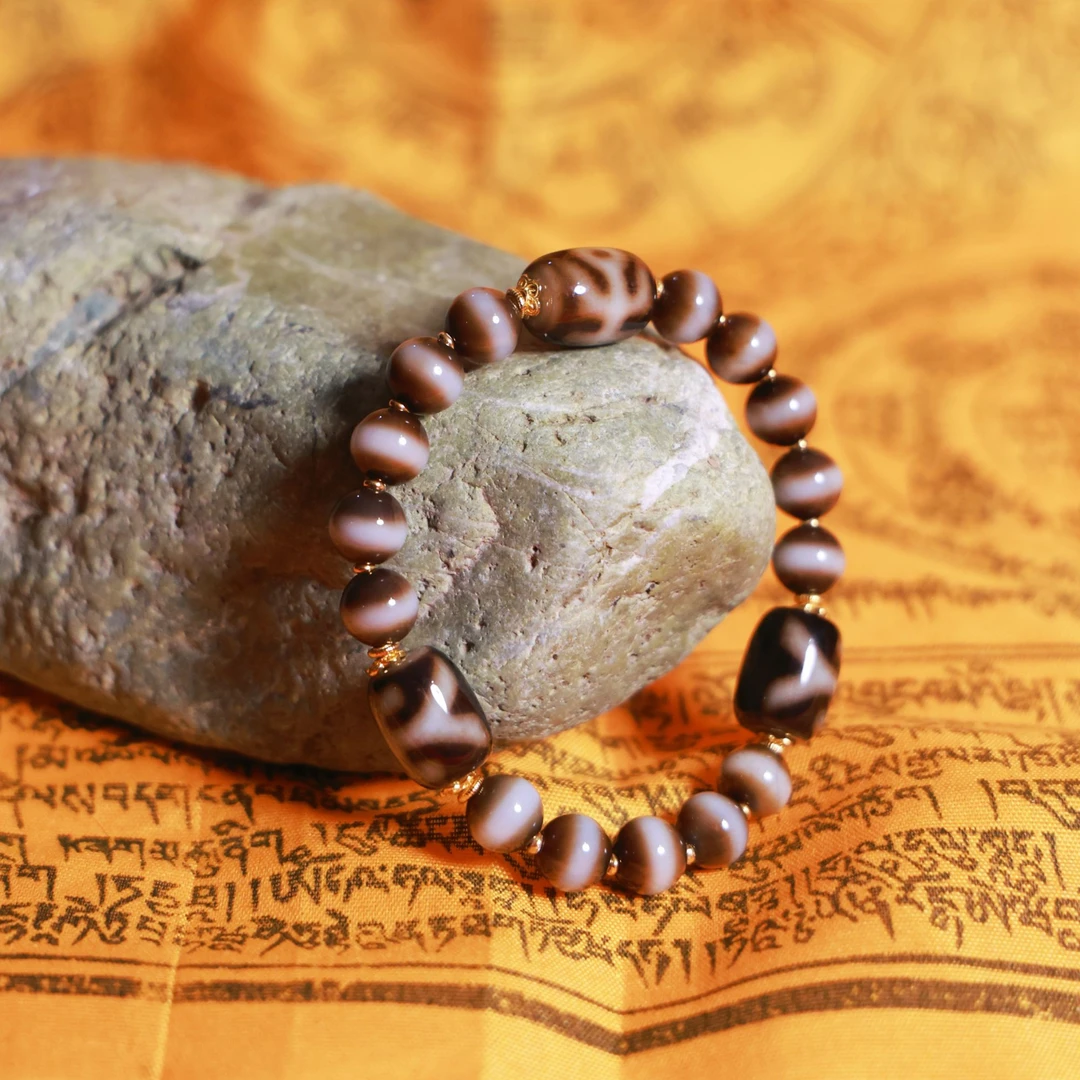 转过山 贵人线线玛瑙手串 （拉萨直发）DU250702203