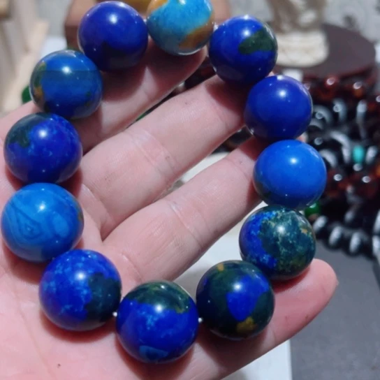 五彩蓝卡2.0圆珠手串