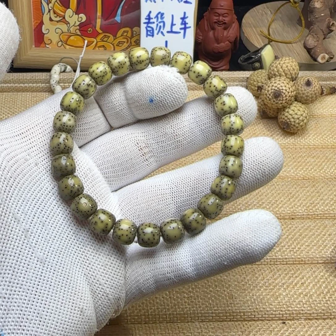 星月菩提手串9侧白微走色