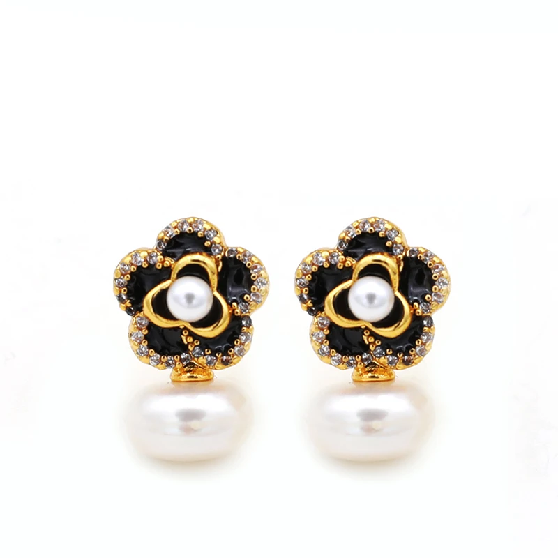 铜合金耳饰 设计师款时尚小众轻奢耳饰（8.1.2）~3160-B