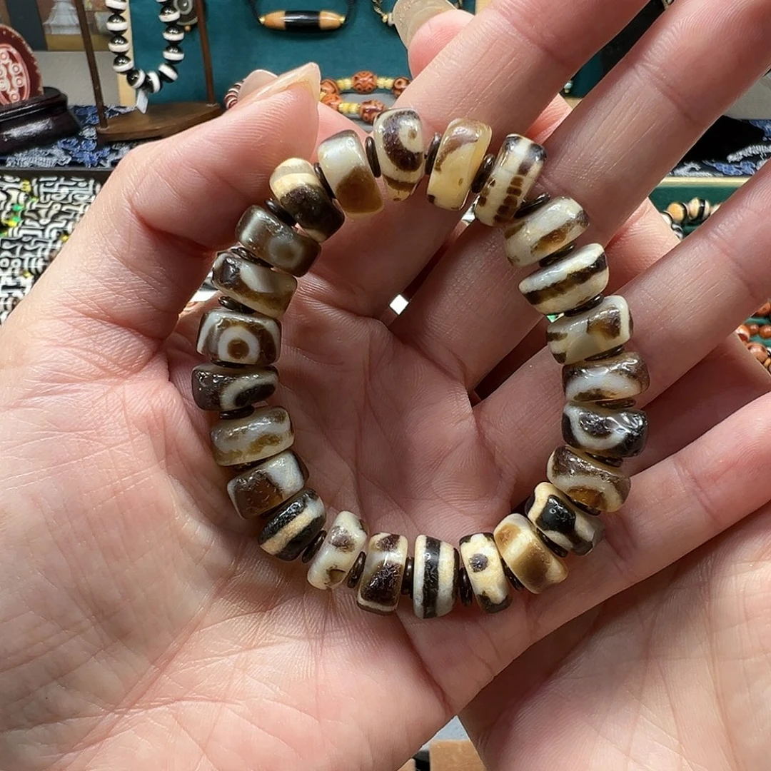 玛瑙/玉髓未镶嵌珠宝半成品堕珠手串