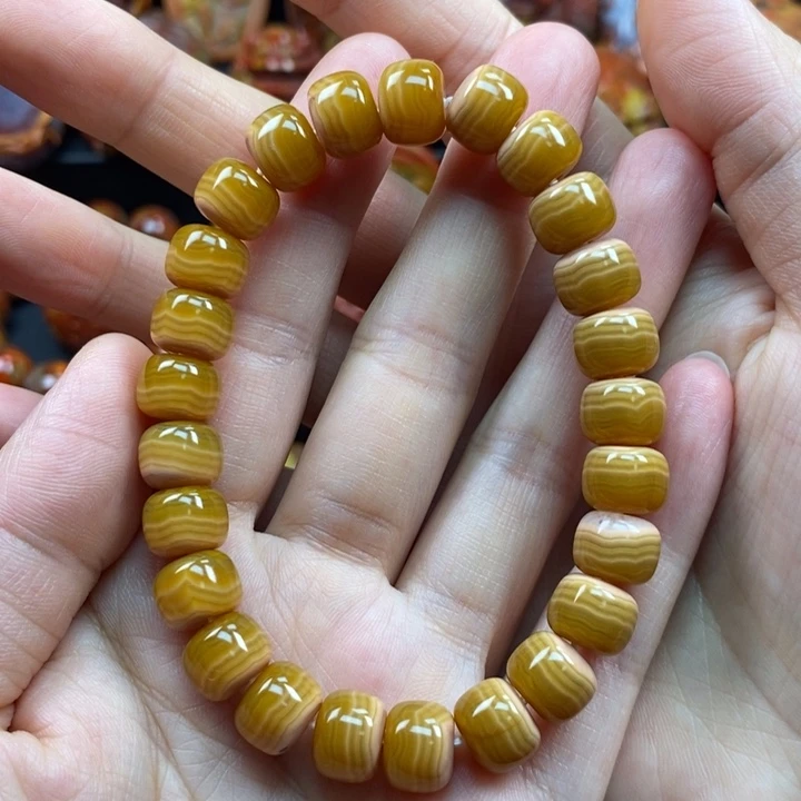 玛瑙/玉髓未镶嵌项链战国红项链