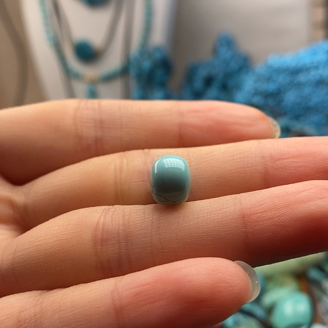 绿松石未镶嵌珠宝半成品