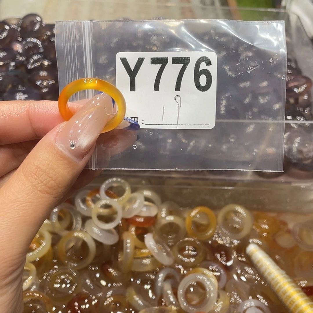 玛瑙/玉髓未镶嵌戒指776