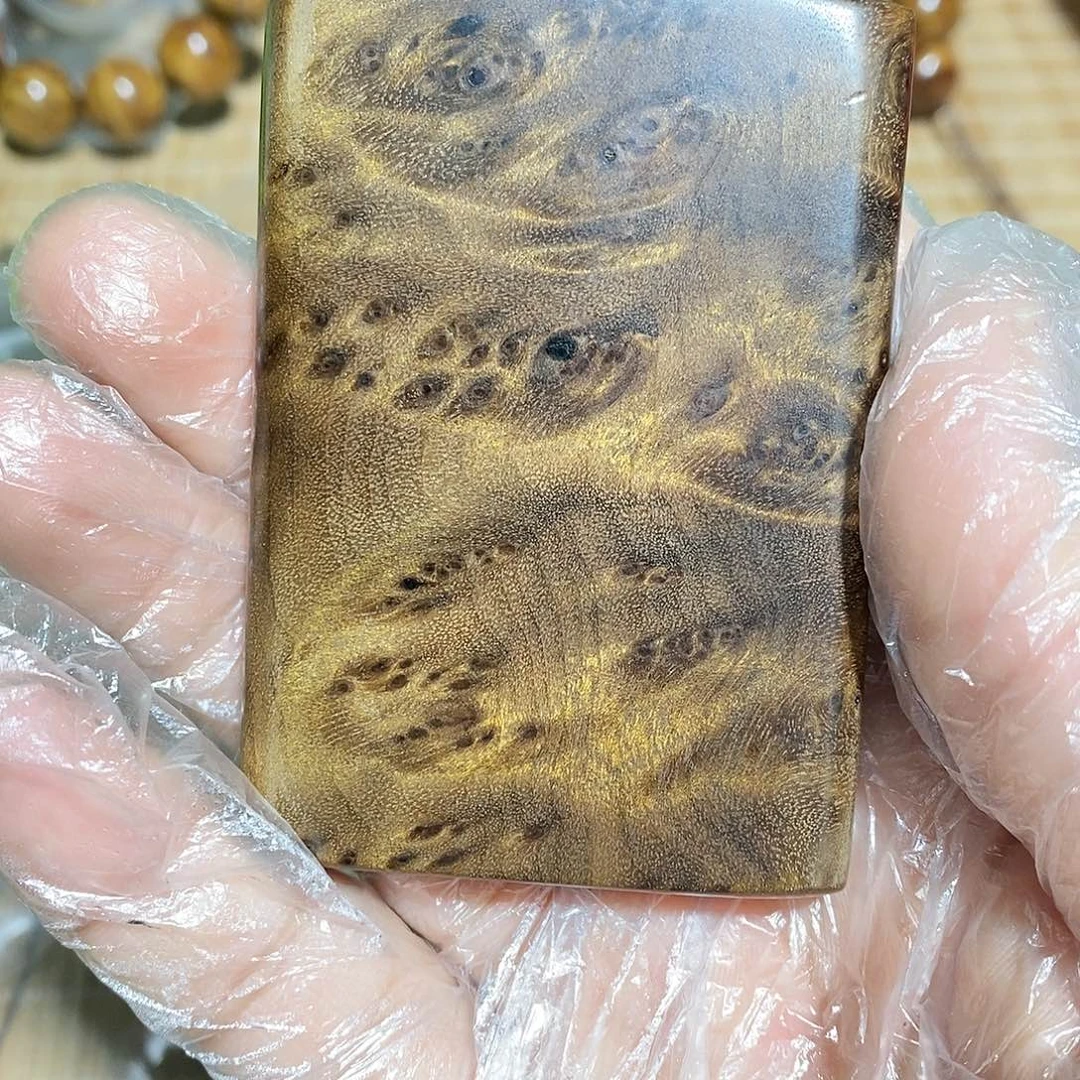 金丝楠金**子小叶牌子1个