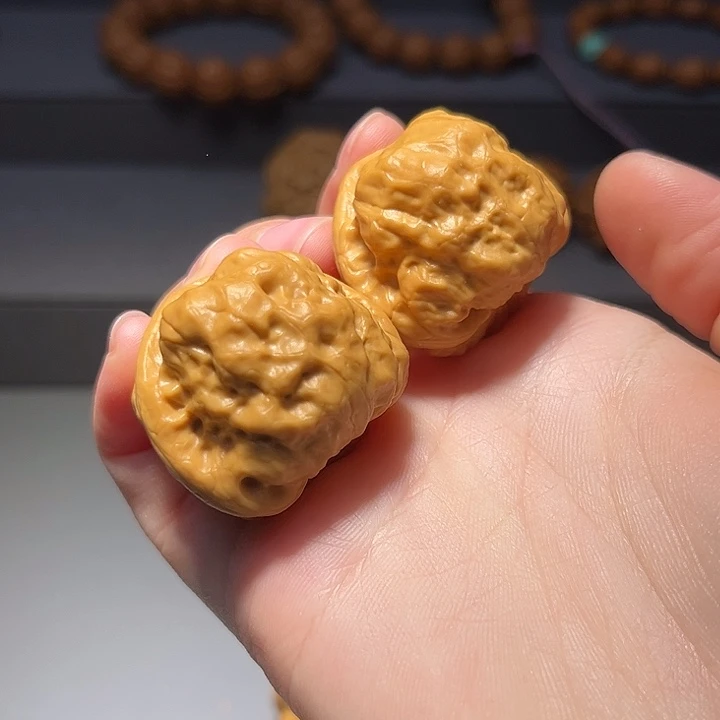 文玩核桃把件古蟾861