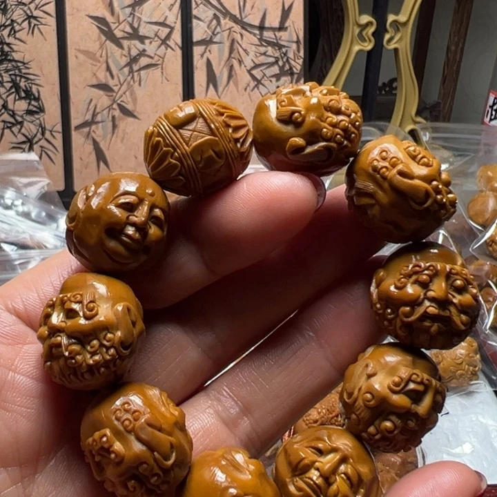 手串/手链橄榄核封***神手工须派