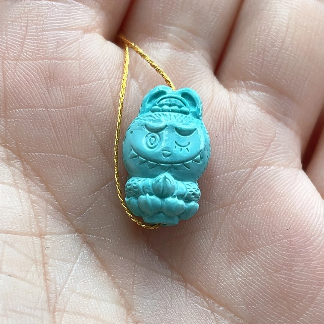 未镶嵌绿松石颈饰