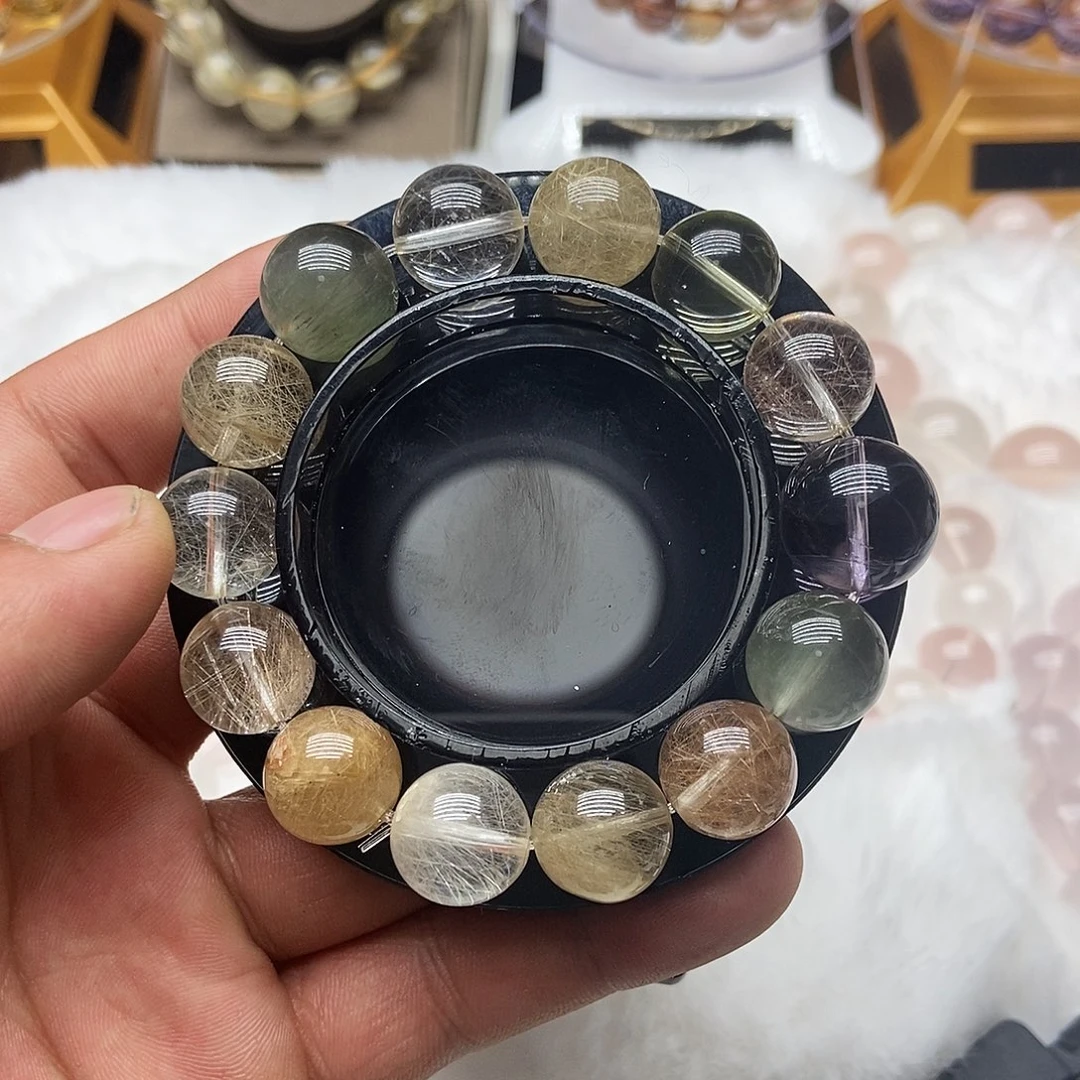 水晶手链未镶嵌我****门默认微瑕