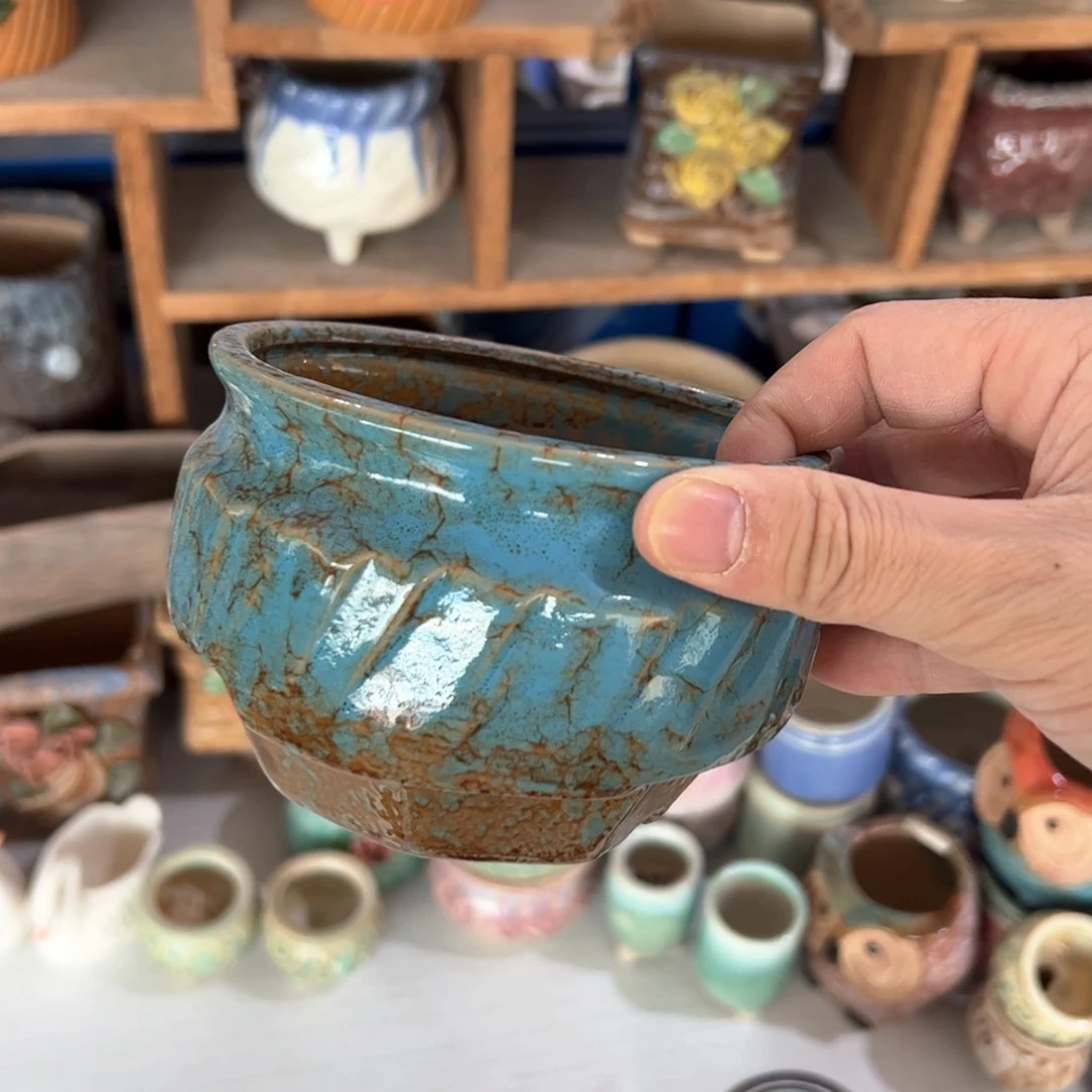 陶瓷多肉小花盆@@315