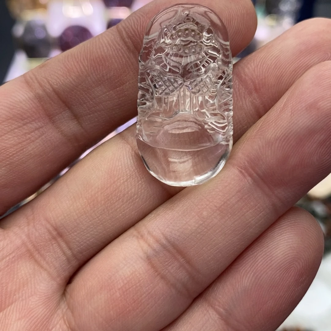 水晶颈饰未镶嵌吊坠