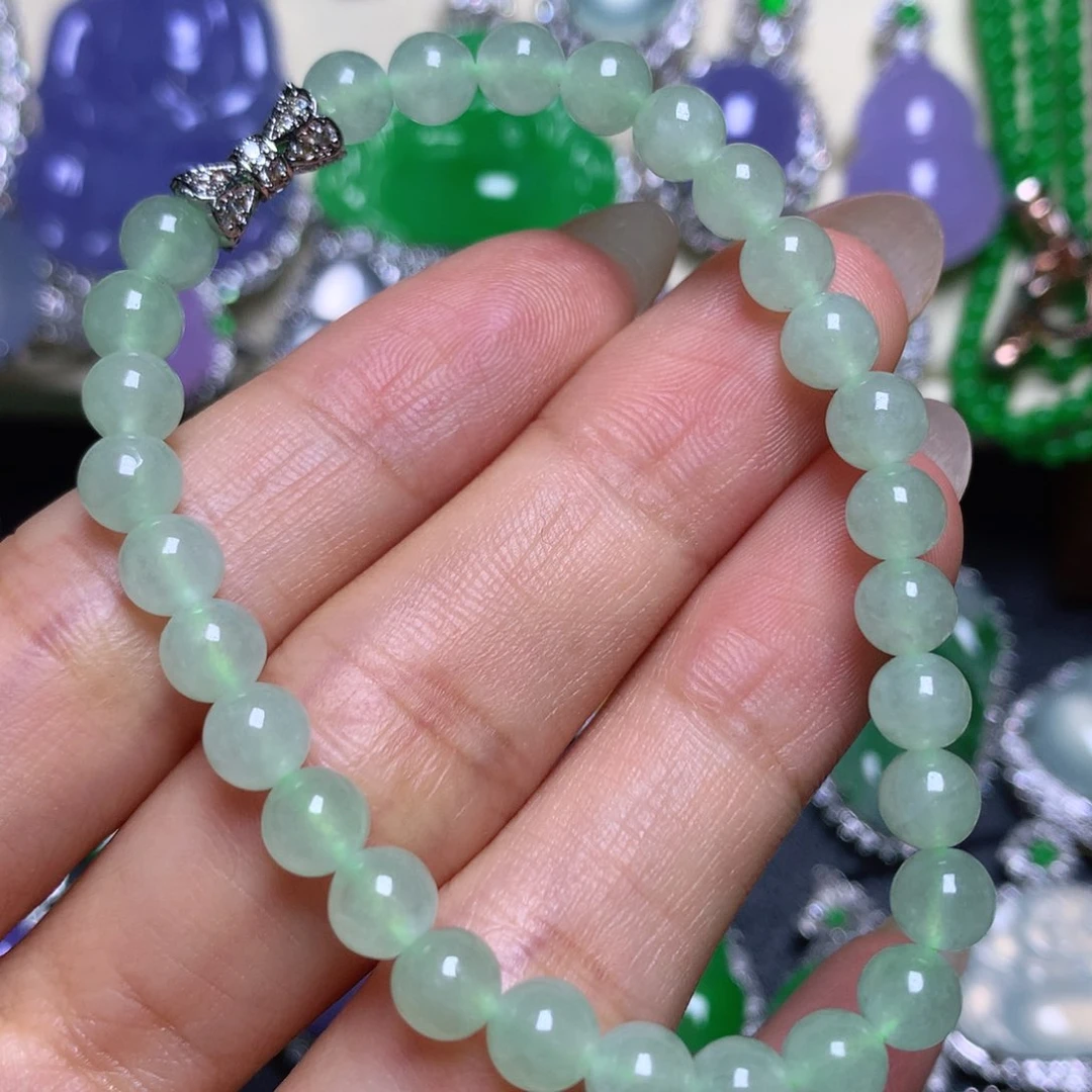 未镶嵌手串翡翠翡翠