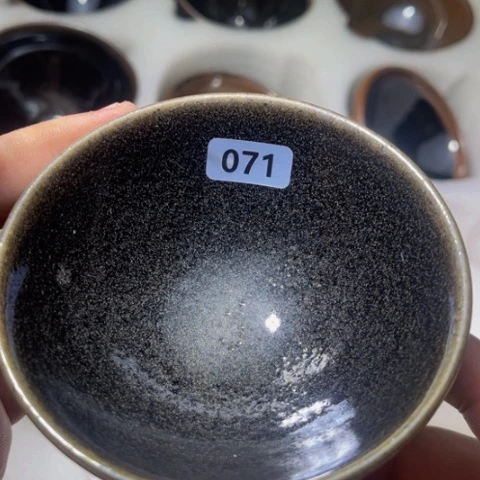 茶盏原矿原釉柴烧建盏
