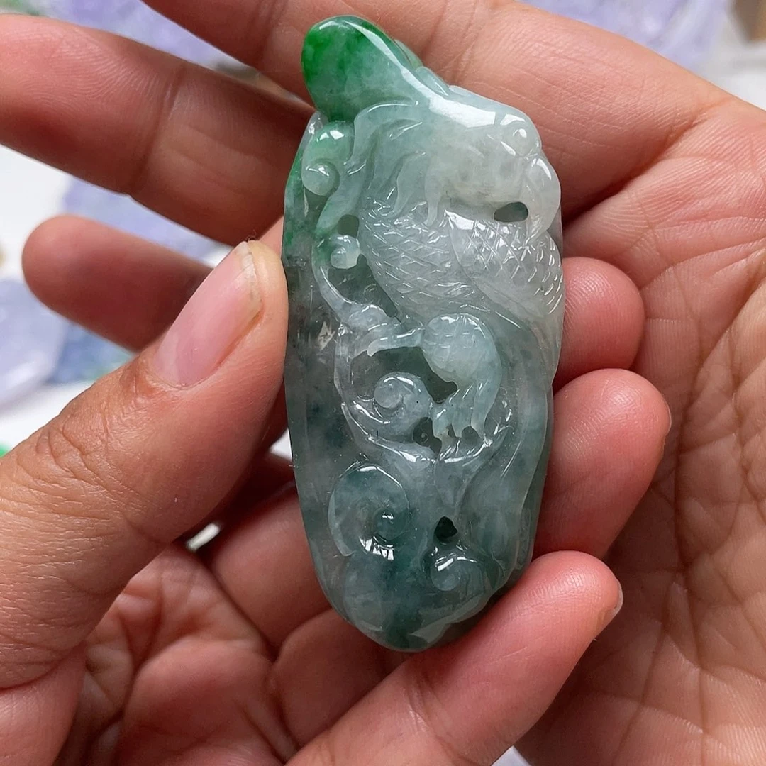 颈饰未镶嵌翡翠翡玉缘翡翠