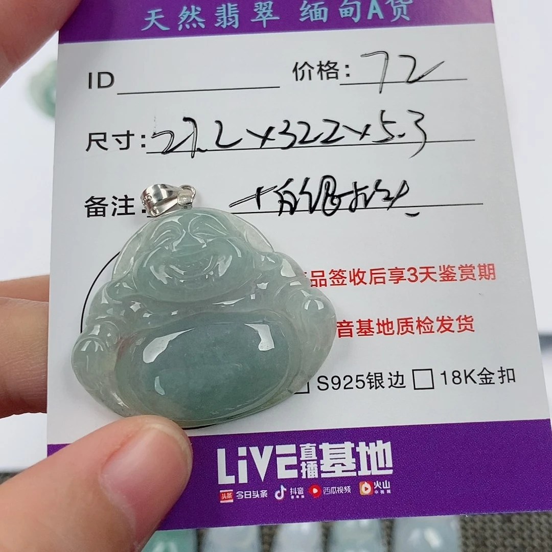 颈饰未镶嵌翡翠翡翠