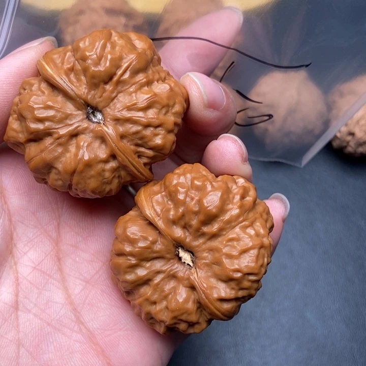 文玩核桃把件6号蛤蟆头