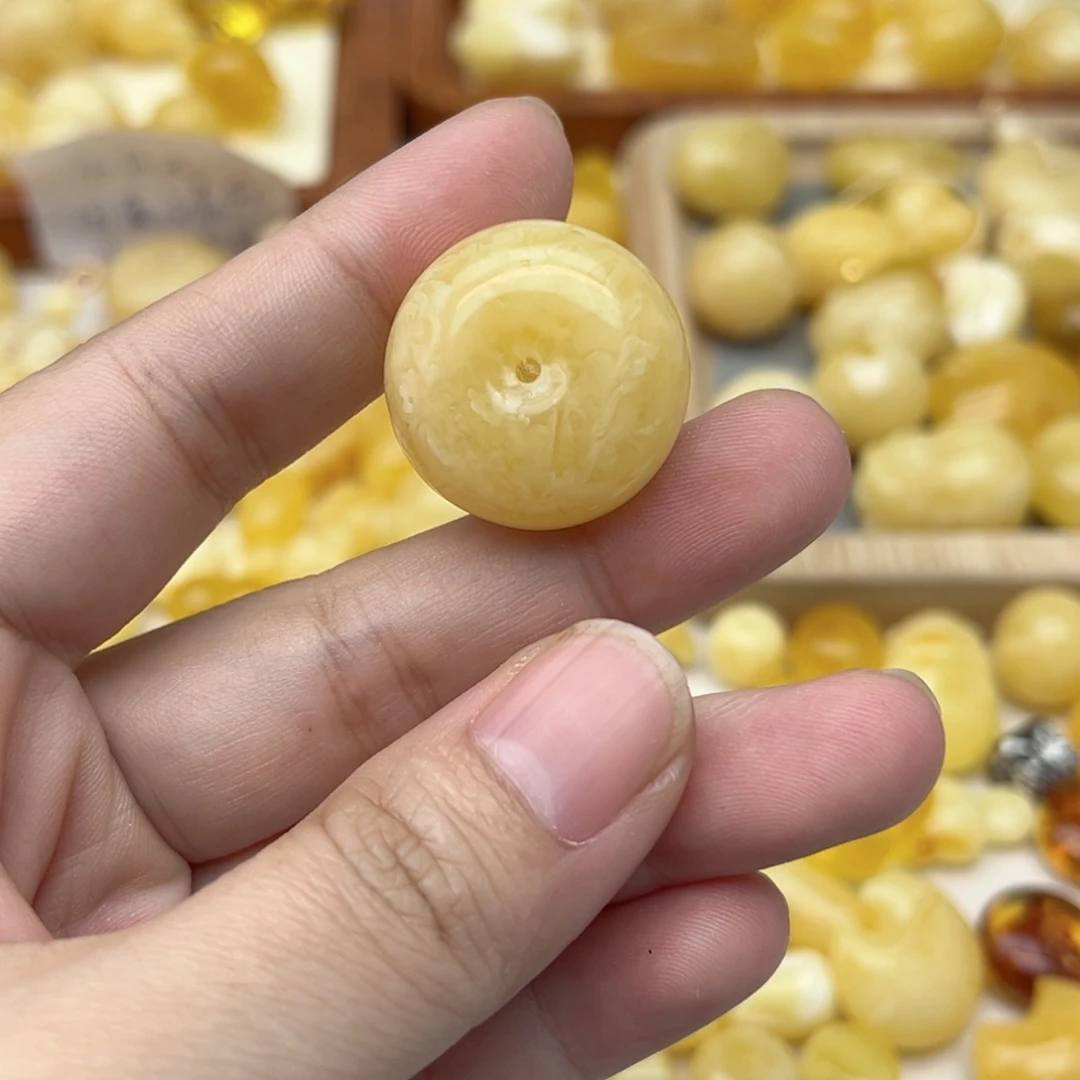 裸石蜜蜡未镶嵌天然