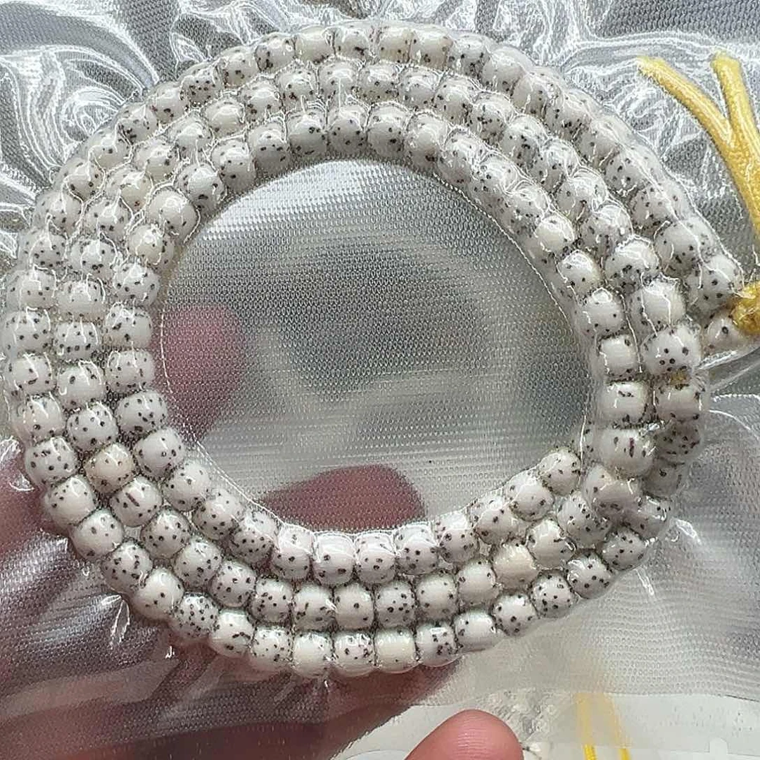 星月菩提手串30尽头半臂大留白星月菩提65-108