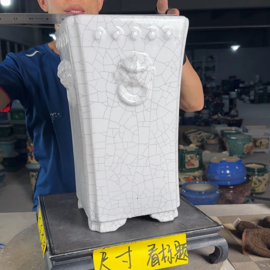 一风堂石湾花盆 内16*33微瑕