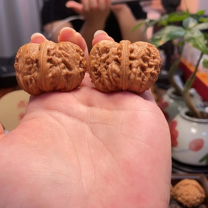 文玩核桃把件元宝闪13