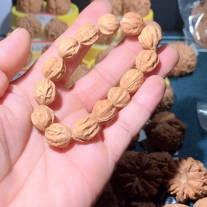 把件文玩核桃小赤龙精品手串