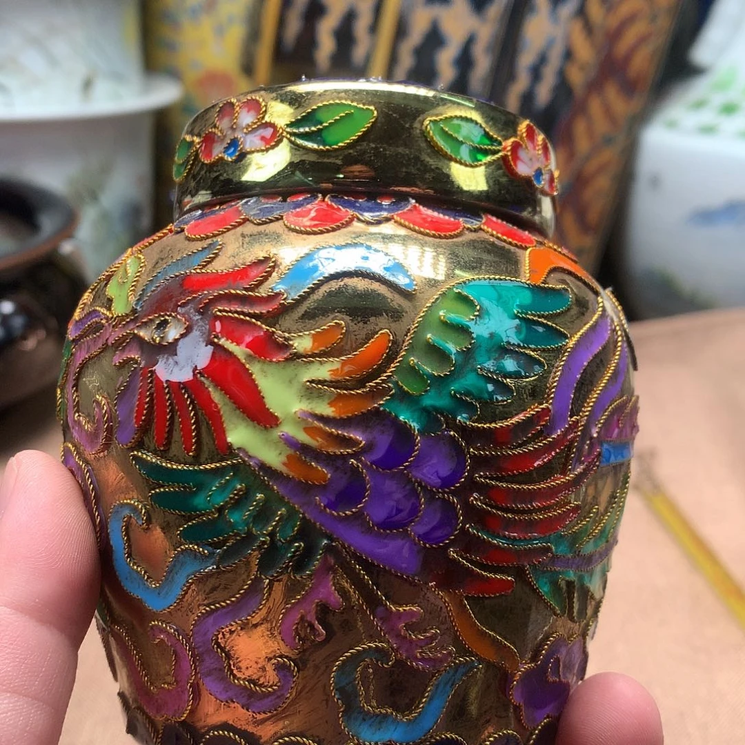 摆件景德镇陶瓷花瓶