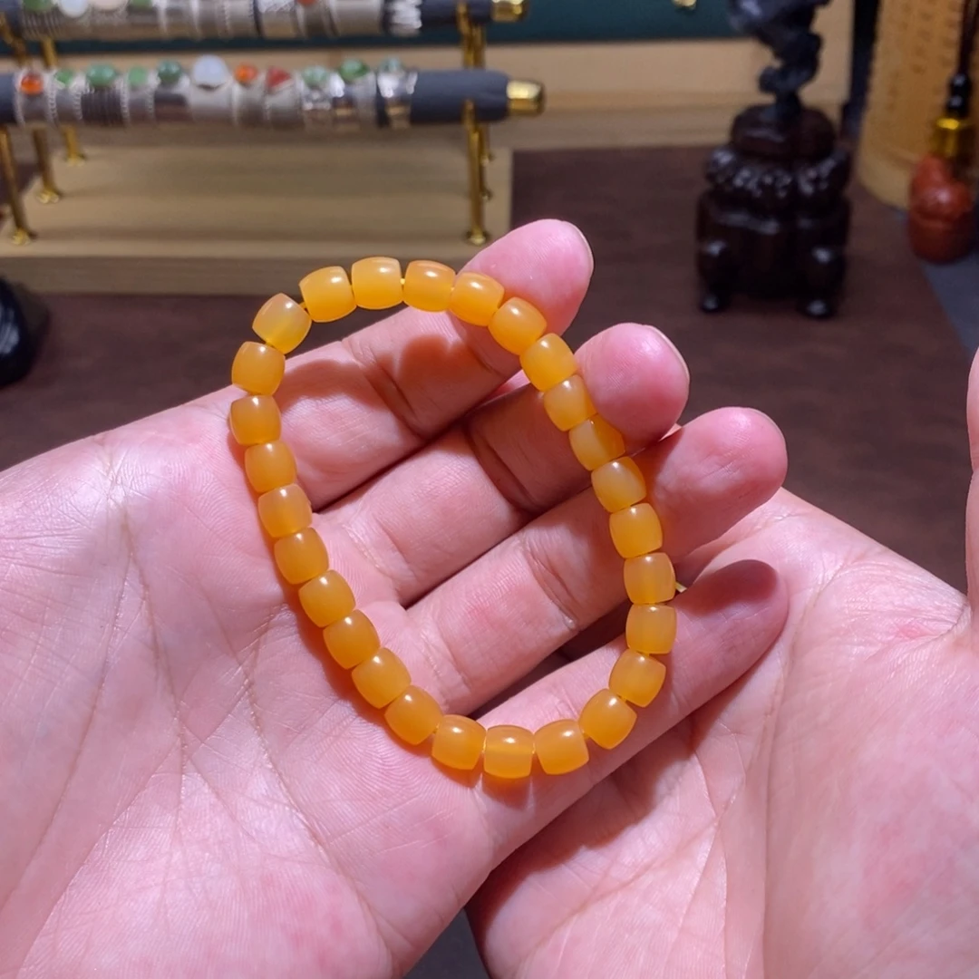 半***壁颈饰未镶嵌和田玉定制