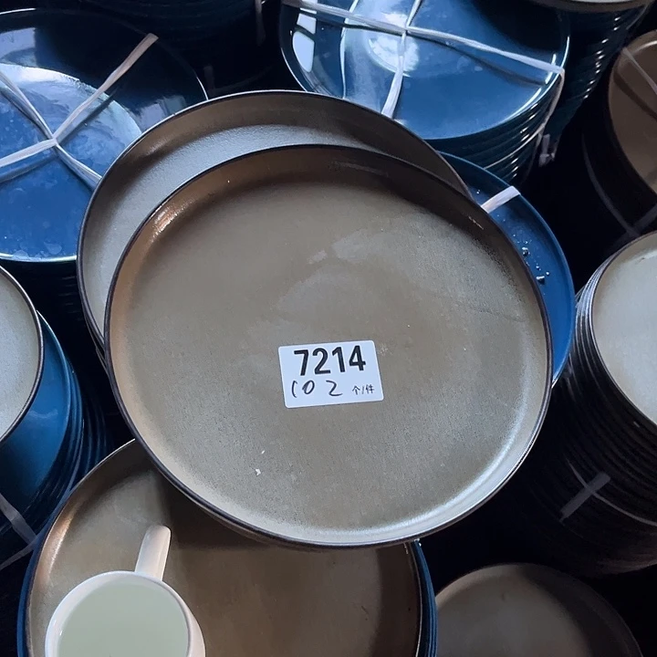 瓷微瑕外贸餐具7214
