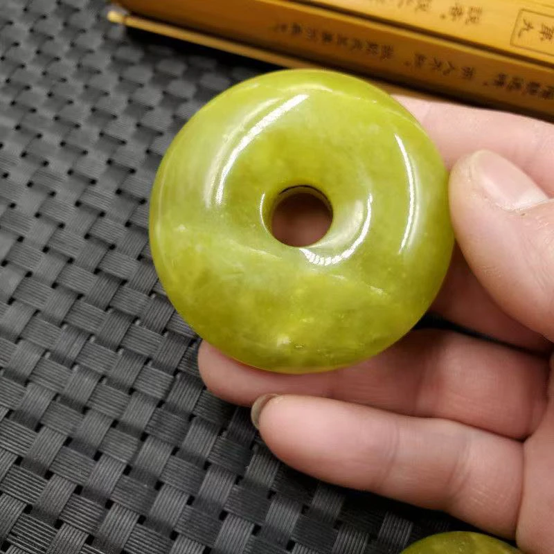 非金属莫桑石吊坠 平安扣吊坠 饰品吊坠