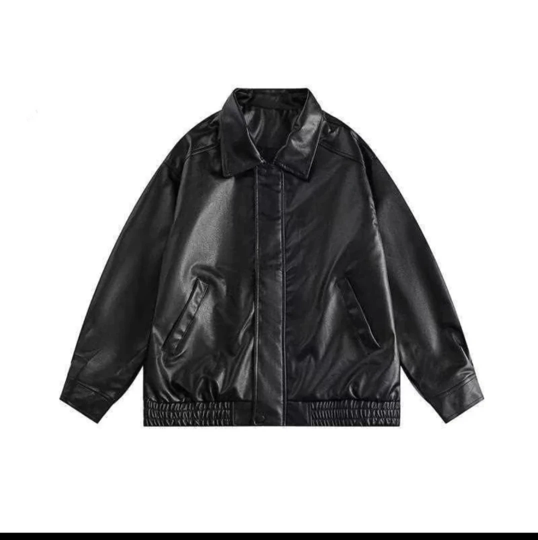 男装皮夹克以主播介绍为主让谁拍谁在拍