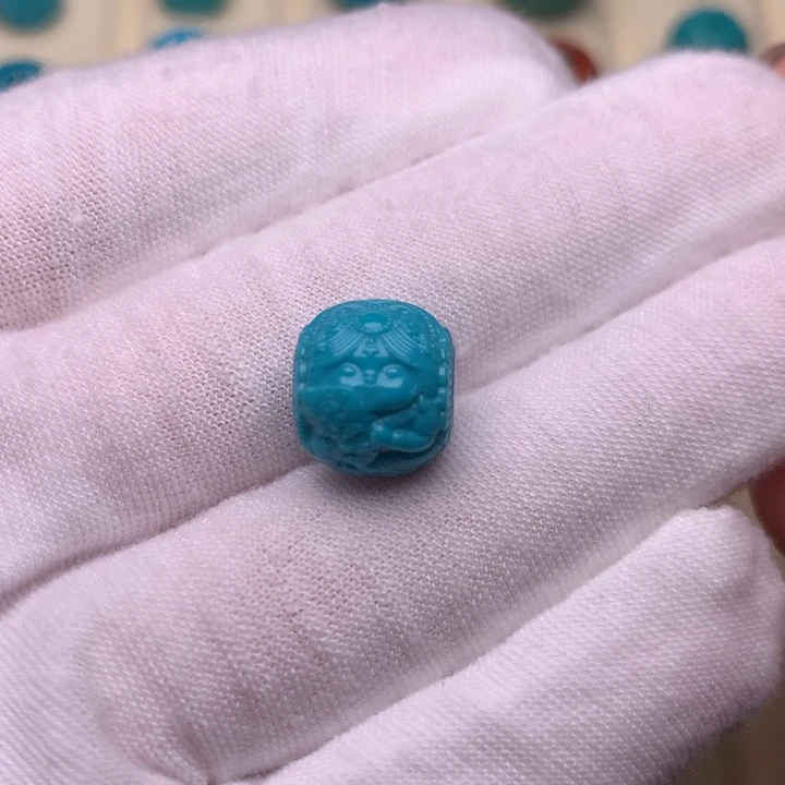 未镶嵌绿松石绿松石扎基12