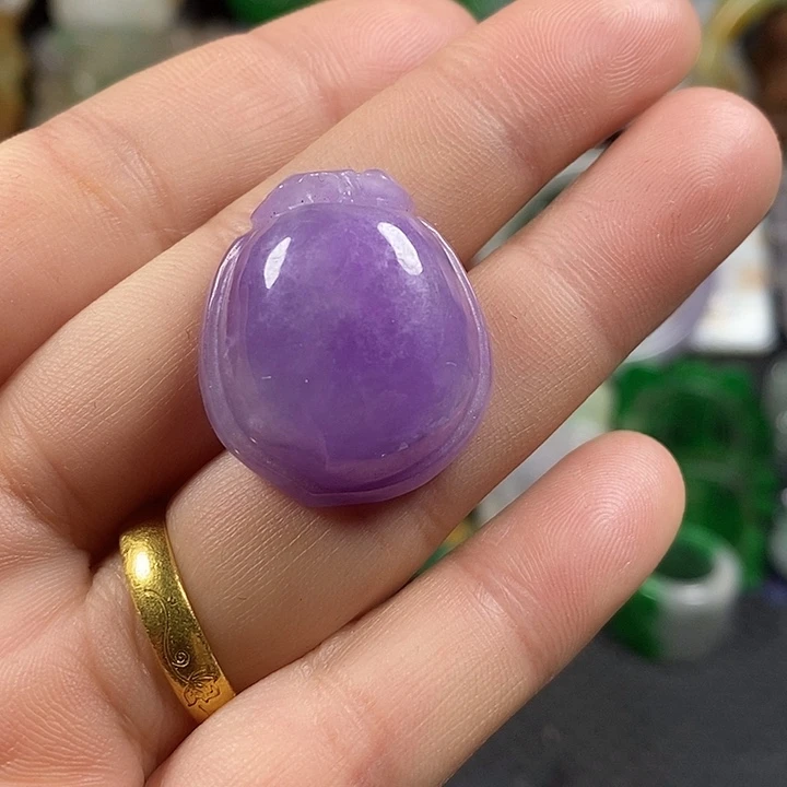 吊坠紫金钵盂菩提