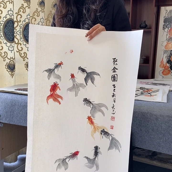 国画纯手绘国画写意作品