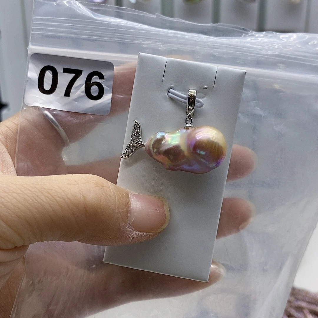 颈饰合金淡水珍珠